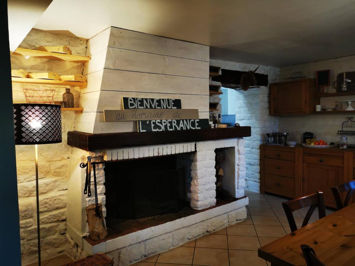 Bed and Breakfast Domaine De L'Esperance, Chambre Rose Bersaillin Екстер'єр фото